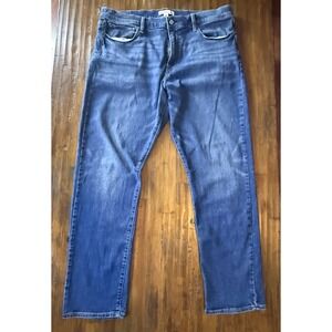 Lucky Brand 410 Athletic Straight Fit Jeans 38x32 Stretch Denim